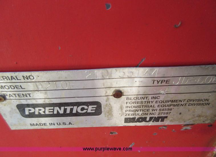 image for item L5438 1999 Prentice 210E log loader