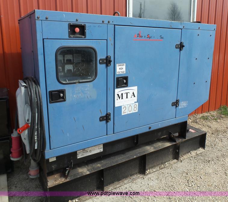 image for item L5653 2003 Sdmo JS60UC generator