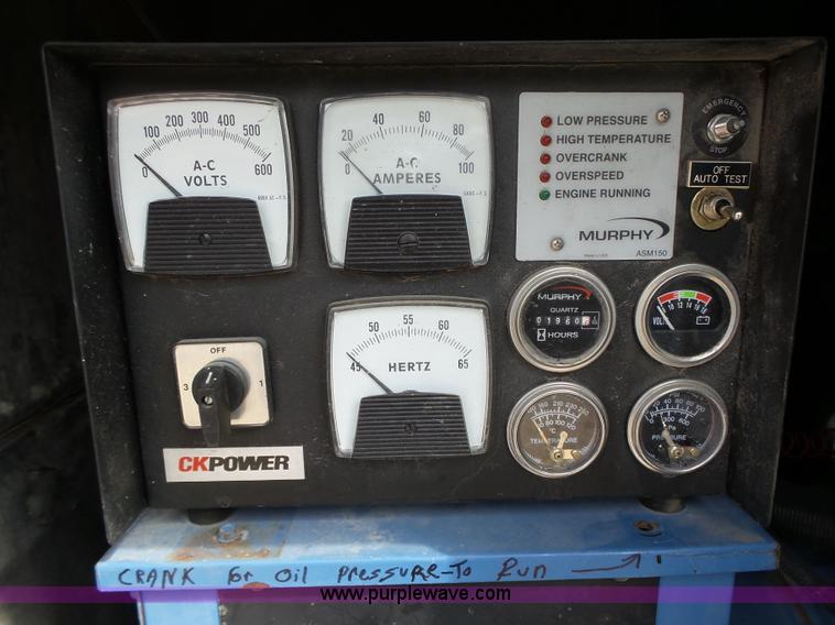 image for item L5653 2003 Sdmo JS60UC generator