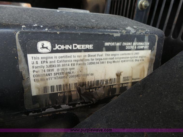 image for item L5653 2003 Sdmo JS60UC generator