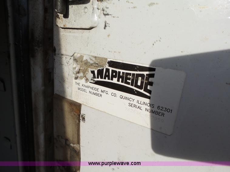 image for item L5661 1996 Ford F350 Super Duty XL utility truck with crane