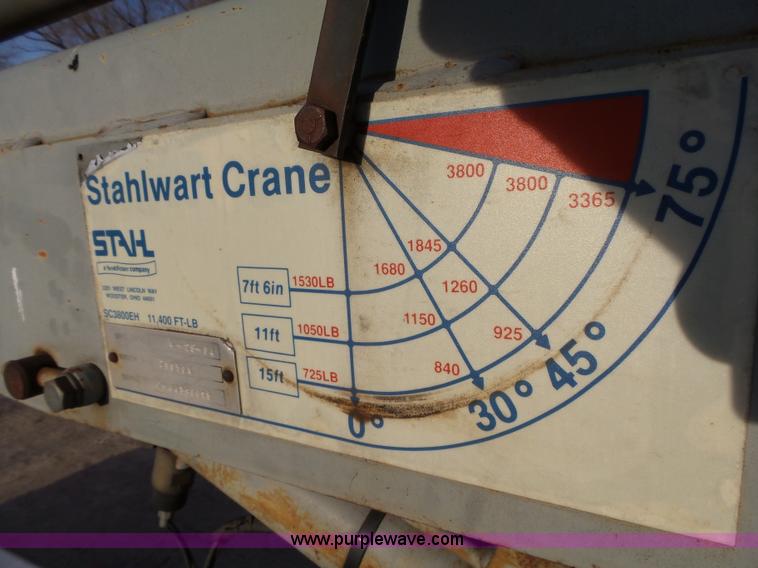 image for item L5663 1994 Chevrolet 3500HD utility truck with crane