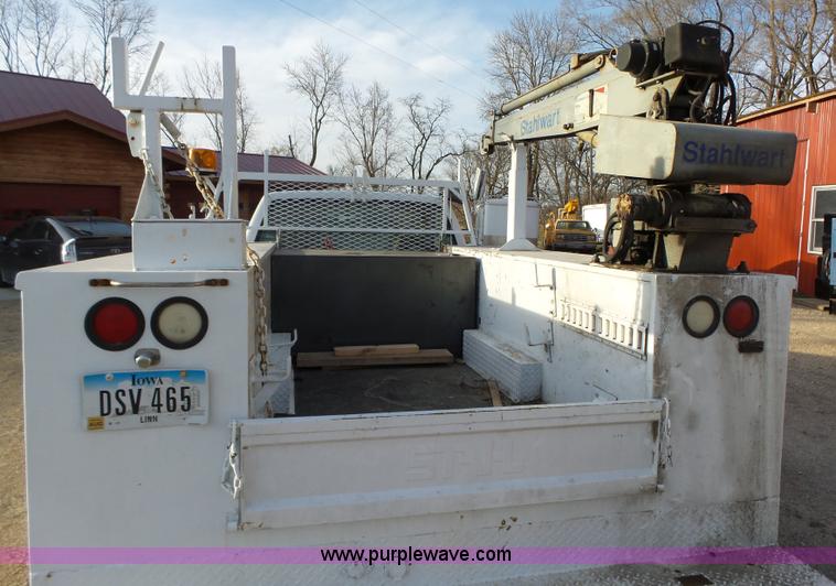 image for item L5663 1994 Chevrolet 3500HD utility truck with crane