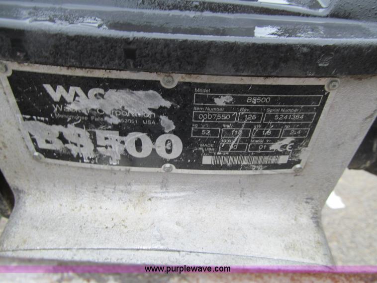 image for item L5675 (2) plate compactors