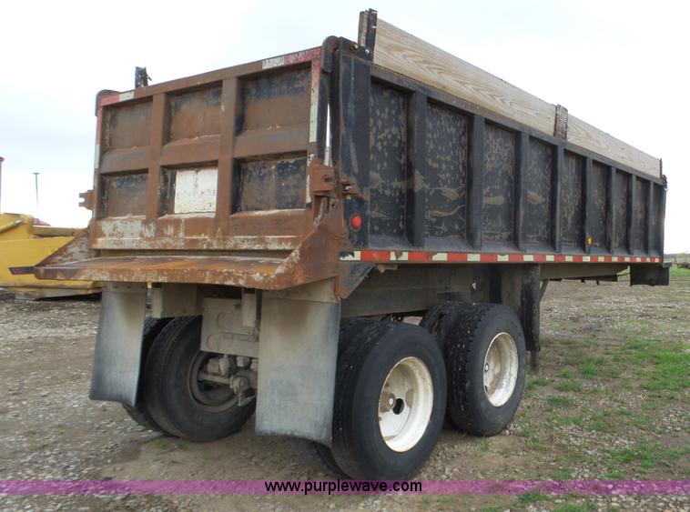 image for item L6303 2000 Dump-rite DR-24 end dump trailer