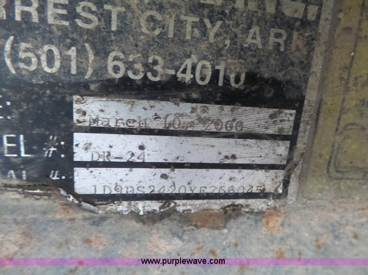 image for item L6303 2000 Dump-rite DR-24 end dump trailer