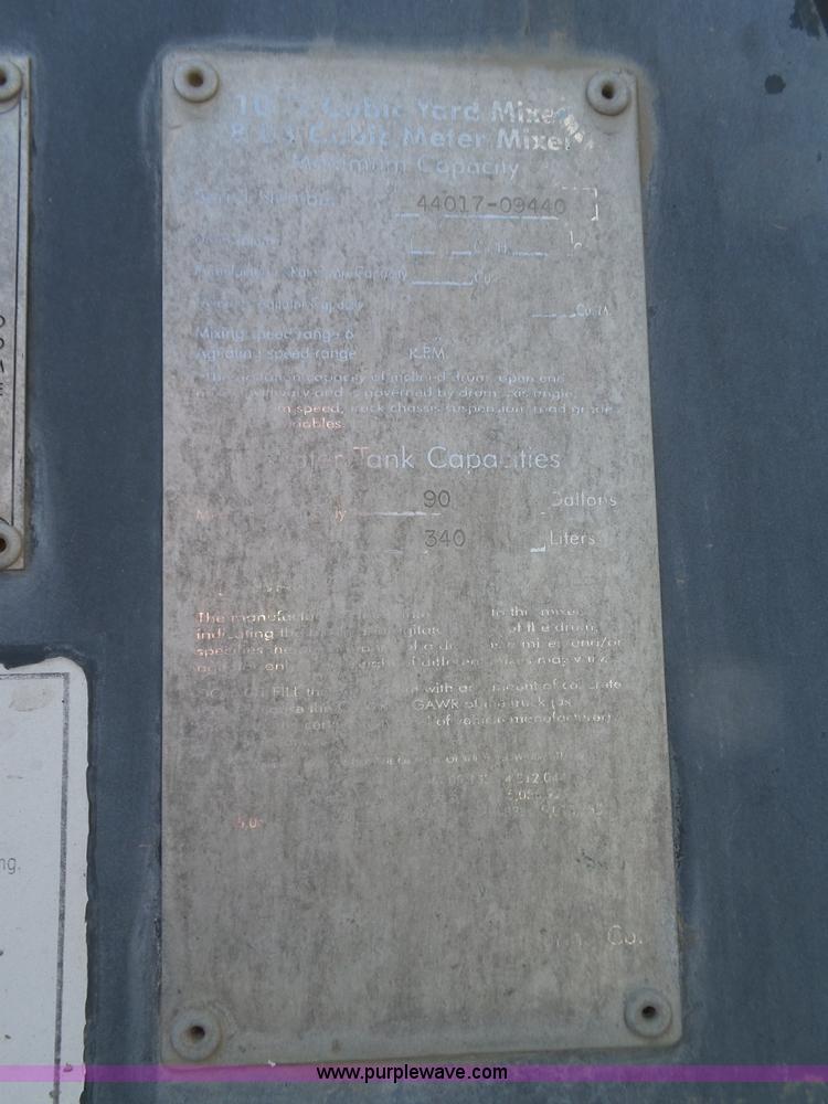 image for item L6315 1997 Ford LT9000 mixer truck