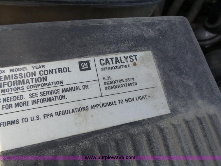 image for item L7159 2008 Chevrolet Silverado 1500 Ext. Cab pickup truck