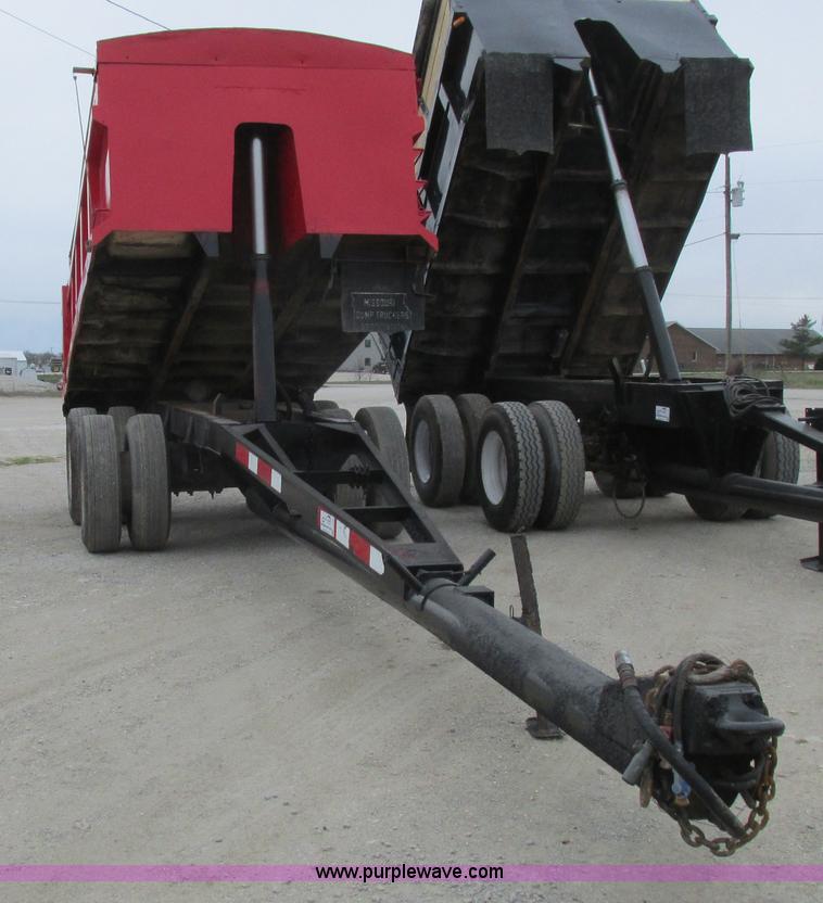 image for item L7196 1995 CPS end dump trailer