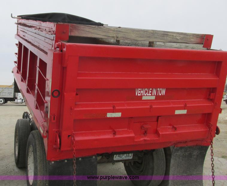 image for item L7196 1995 CPS end dump trailer