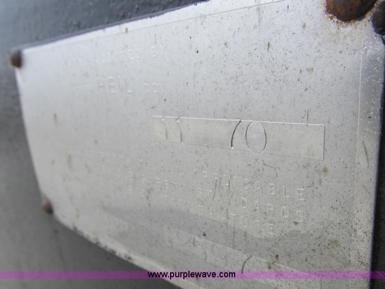 image for item L7197 1971 Heil end dump trailer