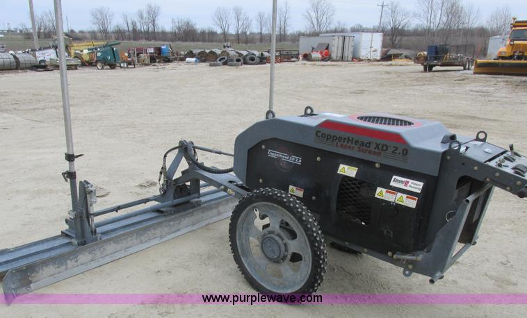 image for item L7199 2005 Somero Copperhead XD laser screed