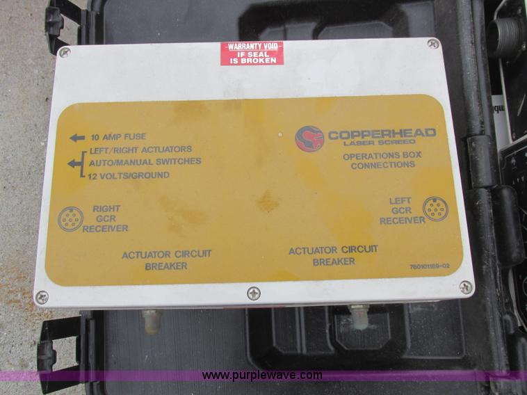 image for item L7199 2005 Somero Copperhead XD laser screed