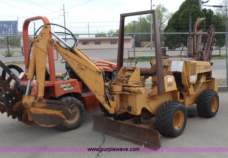 image for item L7362 Case 360 trencher
