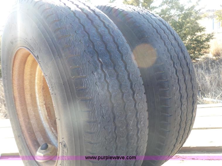 image for item L7409 1989 Blair equipment trailer