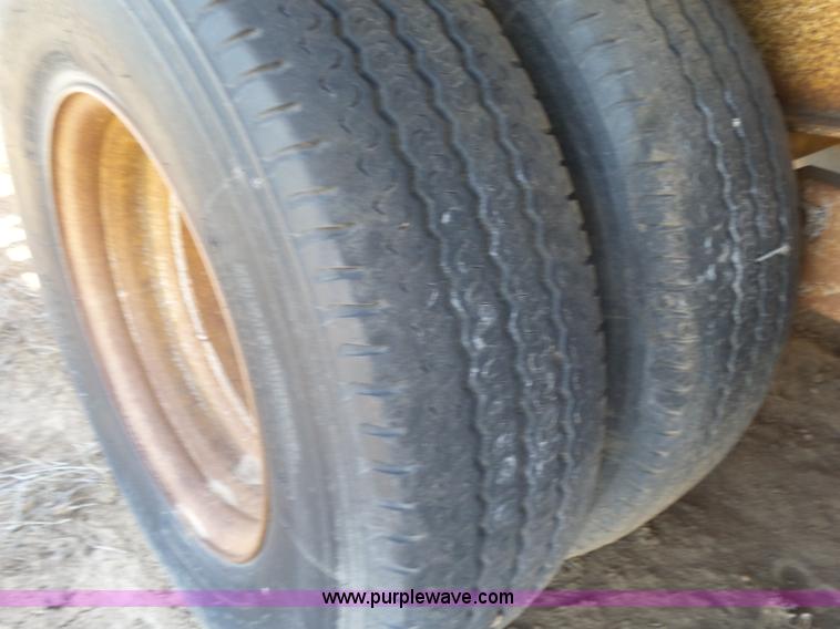 image for item L7409 1989 Blair equipment trailer