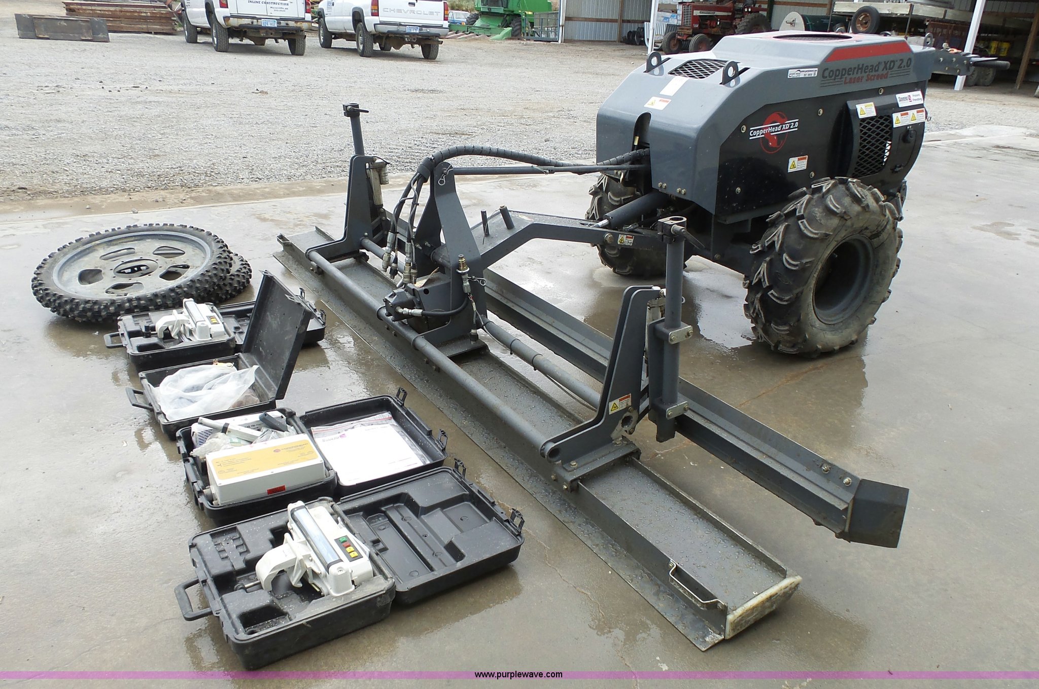 Copperhead XD 2.0 laser screed in Marysville, KS Item BE9809 sold