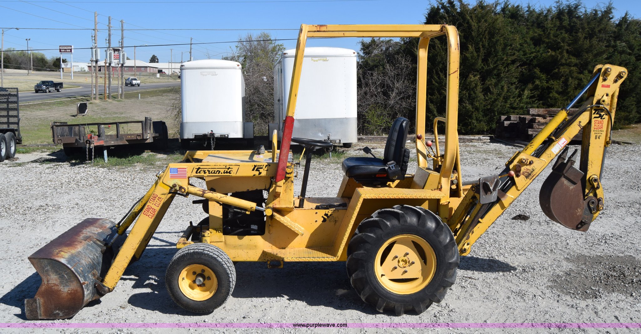 Terramite T5C backhoe in Arkansas City, KS Item BX9909 sold Purple Wave