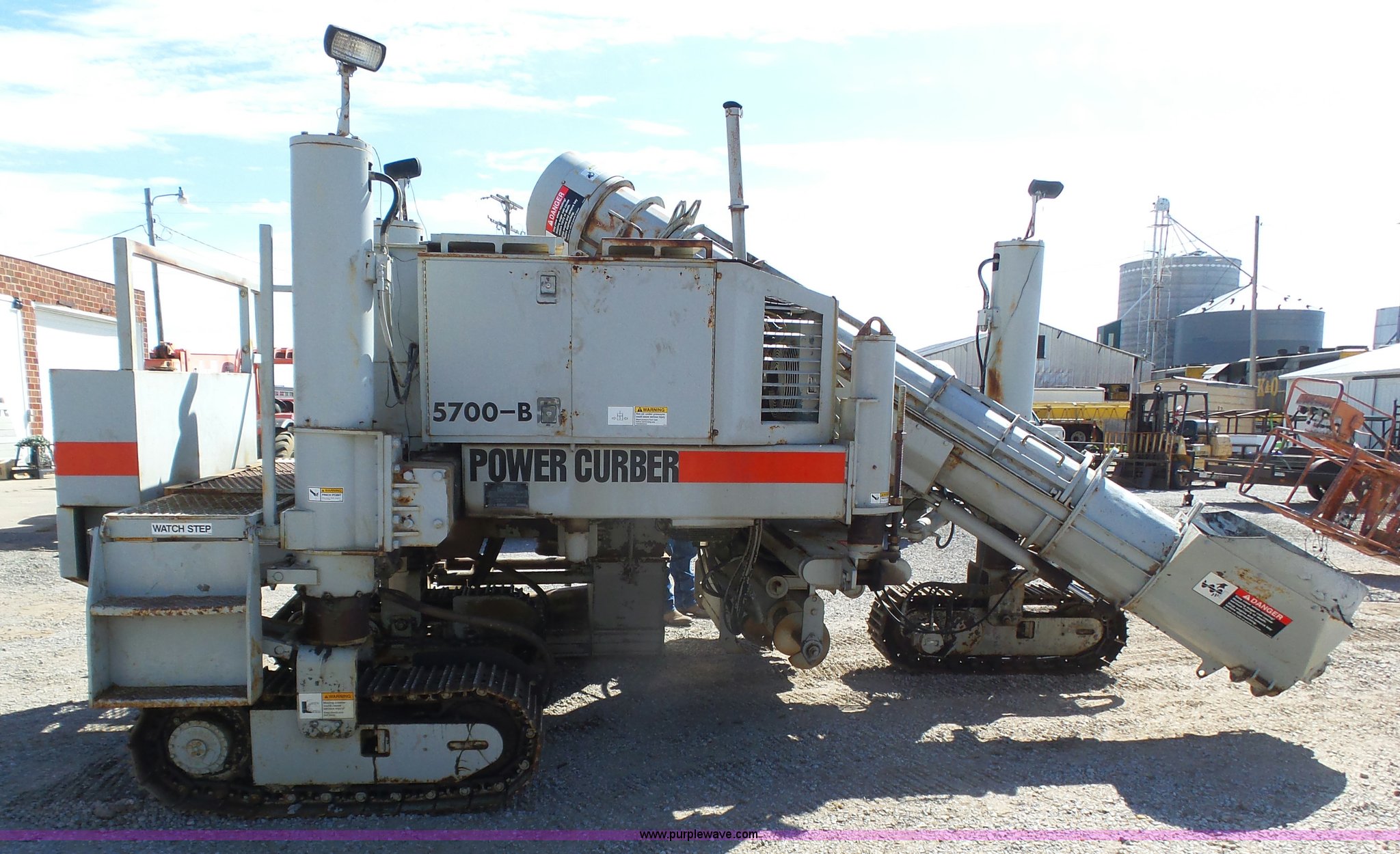1995 Power Curber 5700B curb machine in Ness City, KS Item J6161