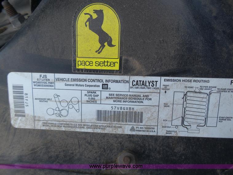 image for item AR9400 1998 Chevrolet Camaro