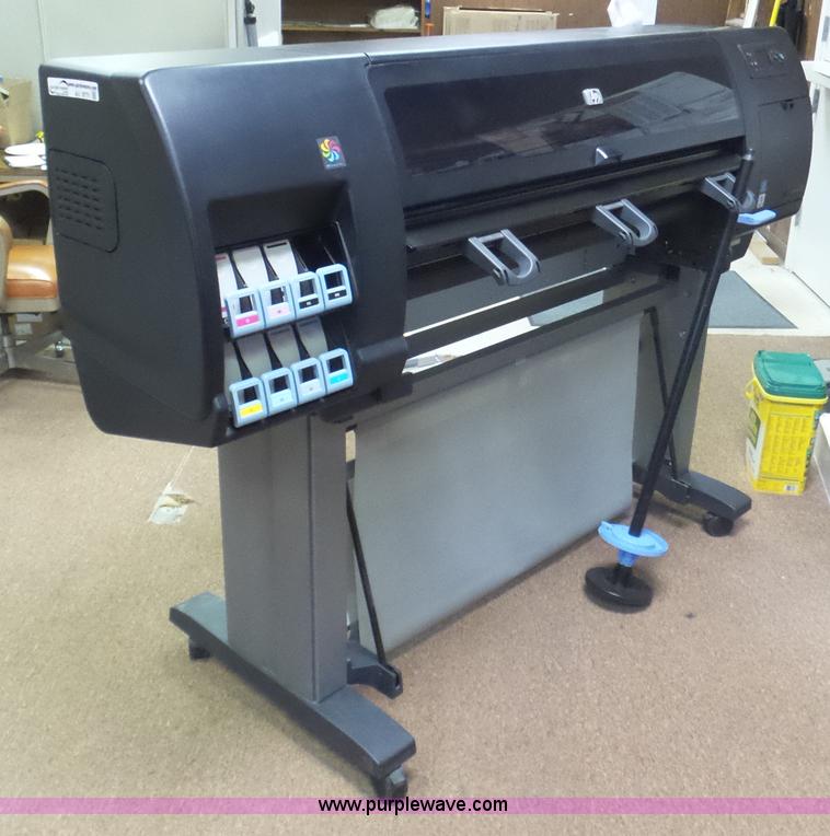 image for item AV9771 HP plot color printer