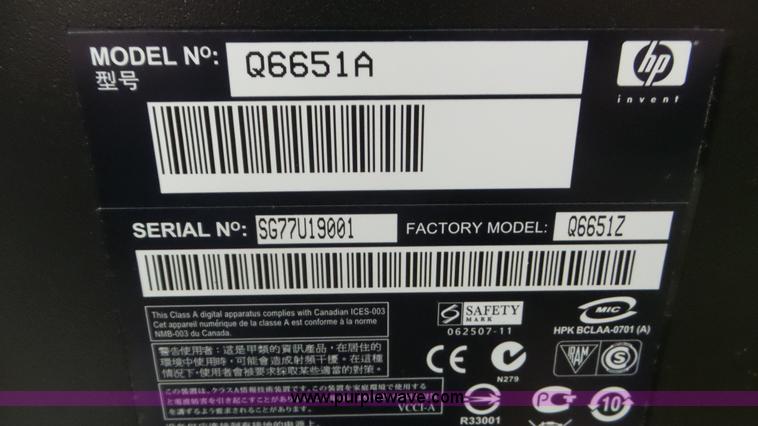 image for item AV9771 HP plot color printer