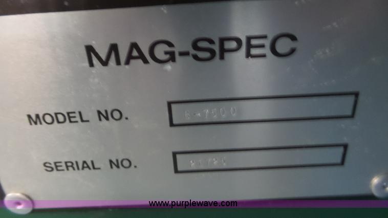 image for item AV9788 Mag-Spec B-750-0 Magnaflux machine