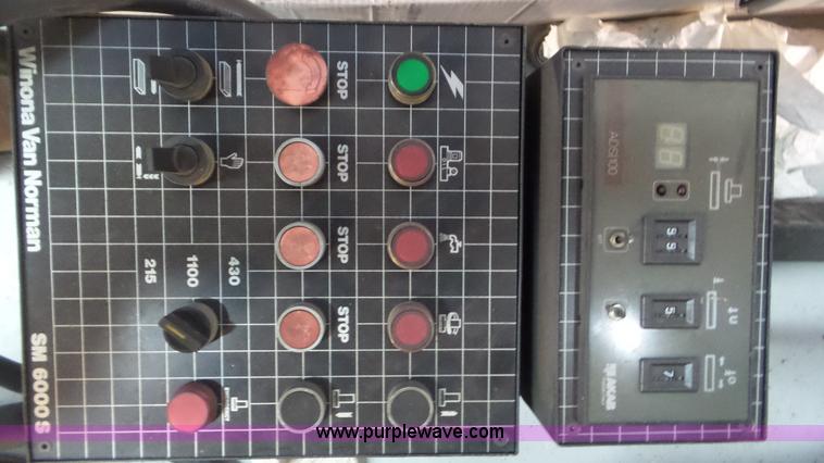 image for item AV9791 Winona Van Norman SM6000 planer