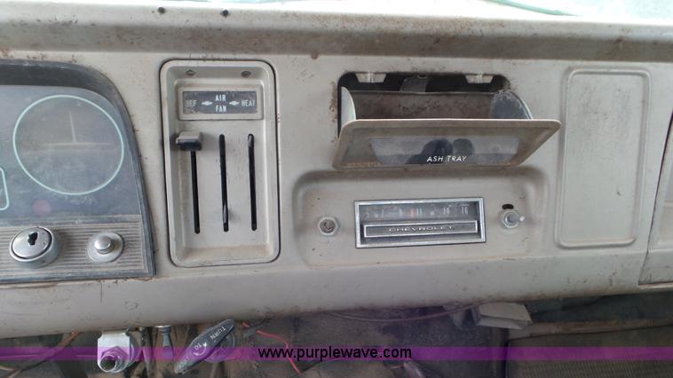 image for item AV9824 1965 Chevrolet C60 dump flatbed truck