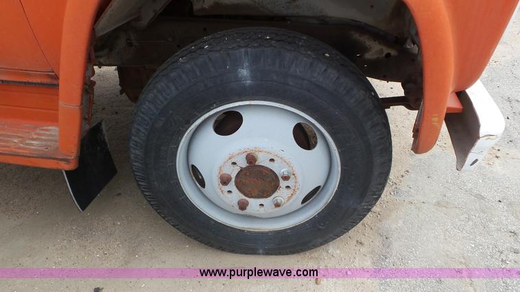 image for item AV9824 1965 Chevrolet C60 dump flatbed truck