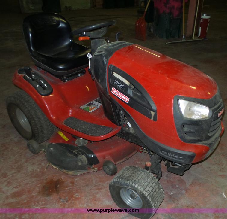 image for item BL9567 Craftsman YT3000 lawn mower