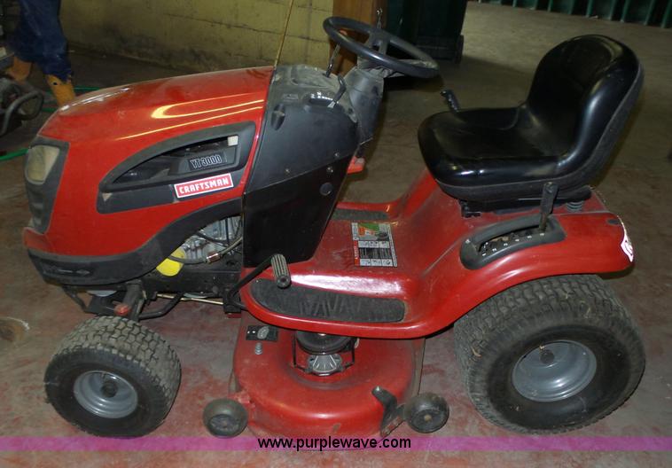 image for item BL9567 Craftsman YT3000 lawn mower