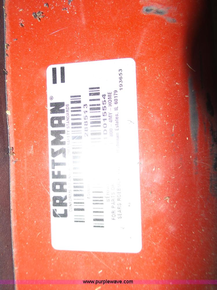 image for item BL9567 Craftsman YT3000 lawn mower