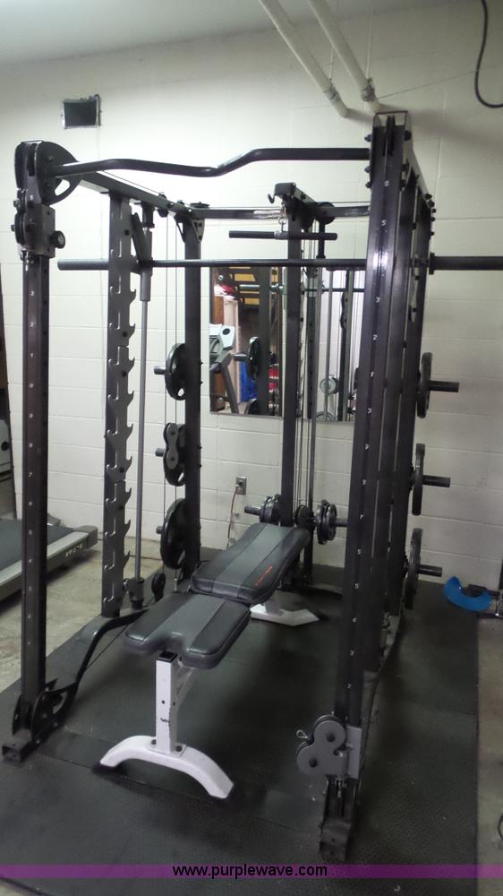 image for item BN9555 Fitness Gear Ultimate weight machine with bench