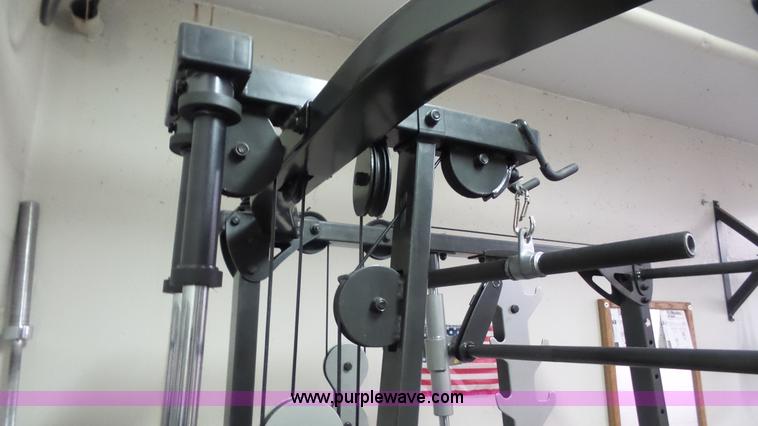 image for item BN9555 Fitness Gear Ultimate weight machine with bench