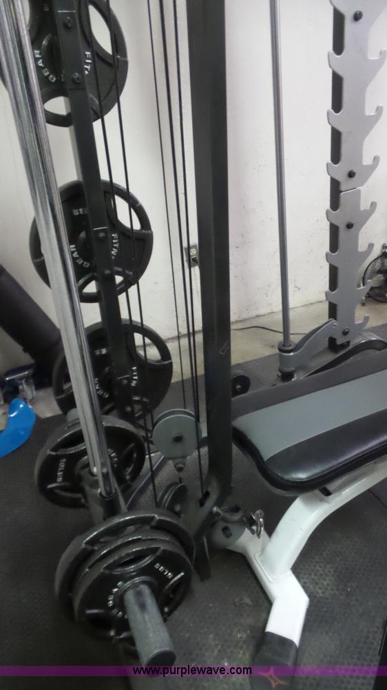 image for item BN9555 Fitness Gear Ultimate weight machine with bench