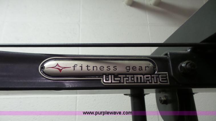 image for item BN9555 Fitness Gear Ultimate weight machine with bench