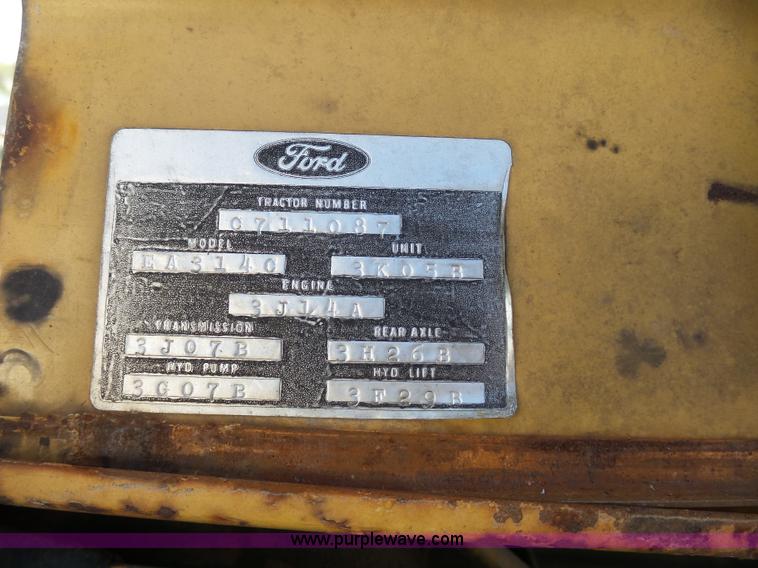 image for item J4148 Ford Tiger Special 6610 tractor