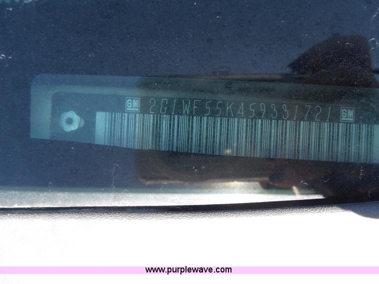 image for item J4168 2005 Chevrolet Impala