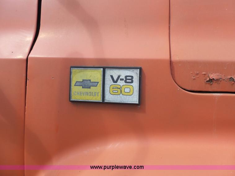 image for item J4176 1981 Chevrolet C60 dump truck