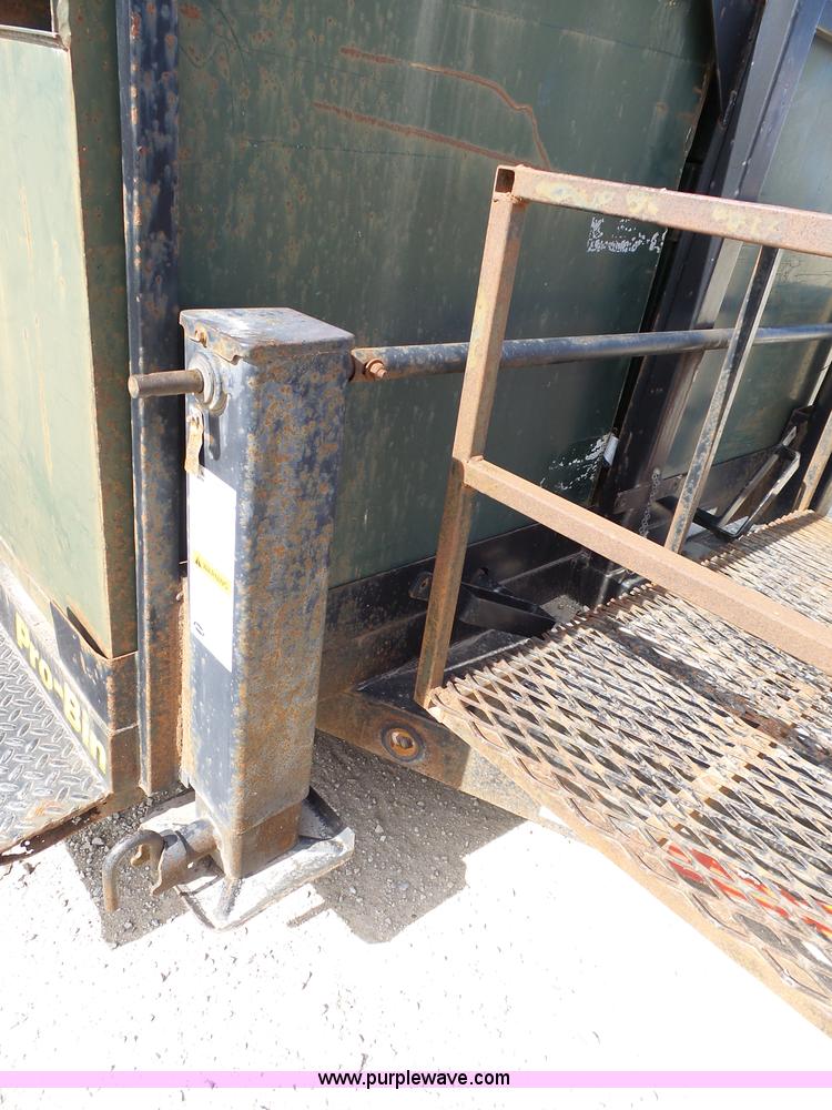 image for item J4214 2003 Pro Trainer PRTB-20 Pro Bin recycle trailer