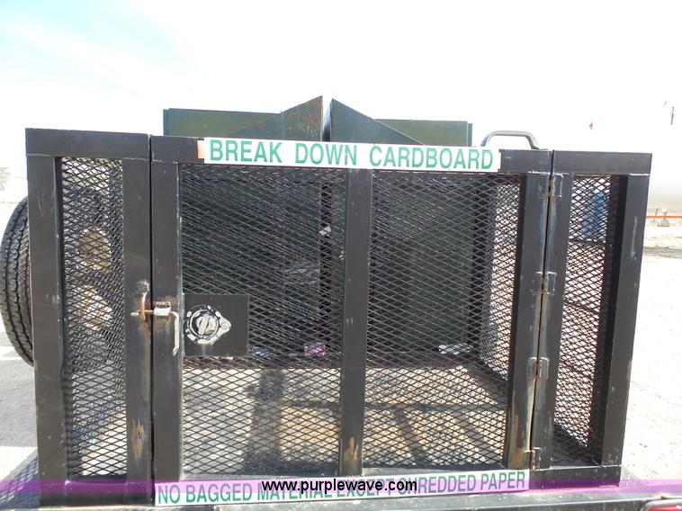 image for item J4214 2003 Pro Trainer PRTB-20 Pro Bin recycle trailer