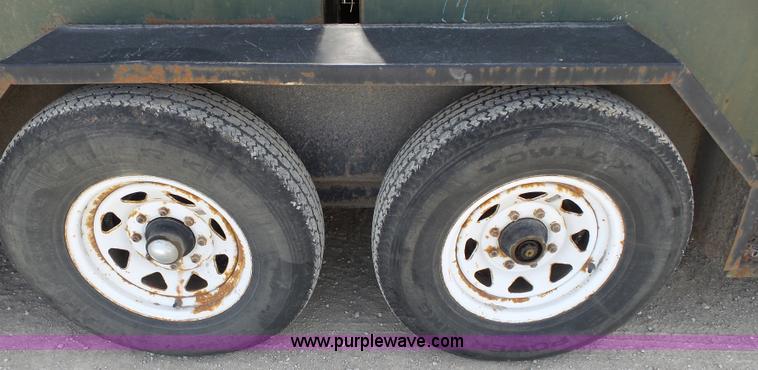 image for item J4214 2003 Pro Trainer PRTB-20 Pro Bin recycle trailer