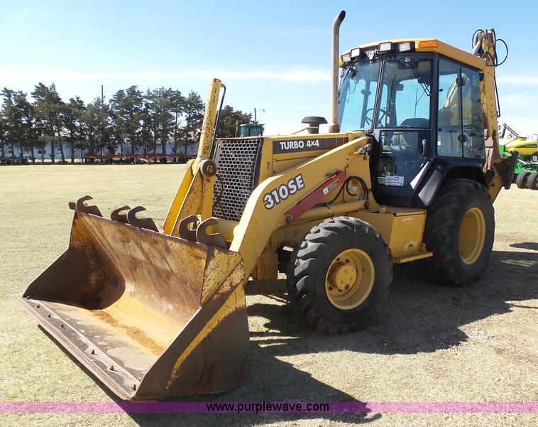 image for item J6127 1998 John Deere 310SE backhoe