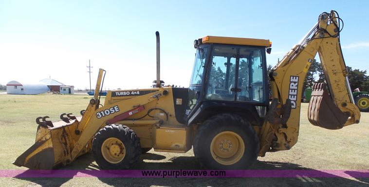 image for item J6127 1998 John Deere 310SE backhoe
