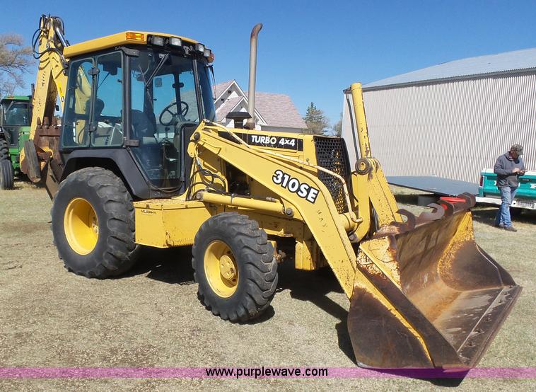 image for item J6127 1998 John Deere 310SE backhoe