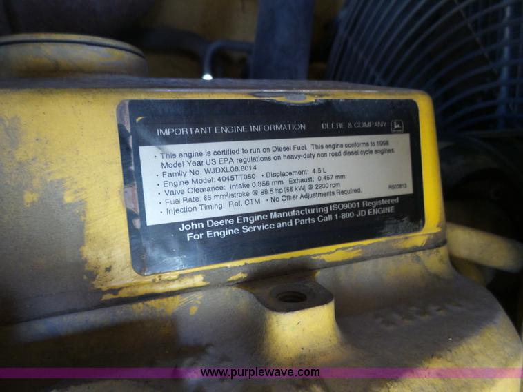 image for item J6127 1998 John Deere 310SE backhoe