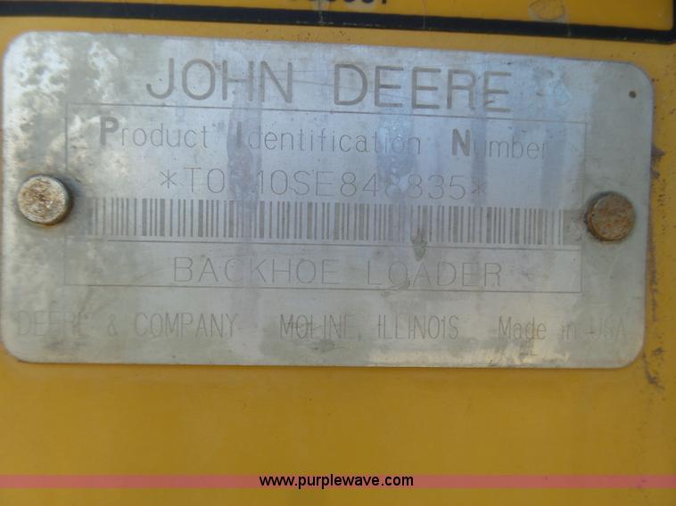 image for item J6127 1998 John Deere 310SE backhoe