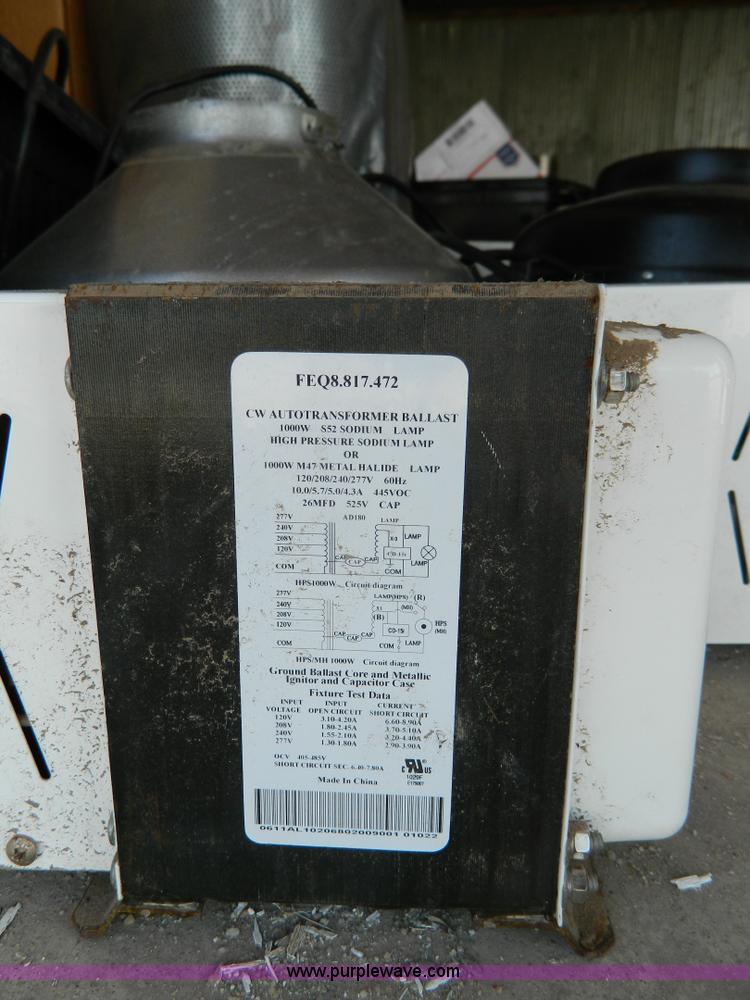 image for item J8984 Professional Growers Equipment