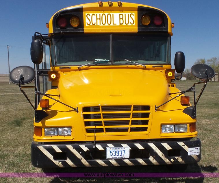 image for item J8987 2005 Blue Bird Vision school bus